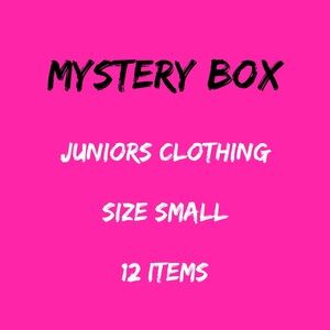 Mystery Box - Juniors Clothing Size Small - 12 items - Brand Names - Bundle, Lot